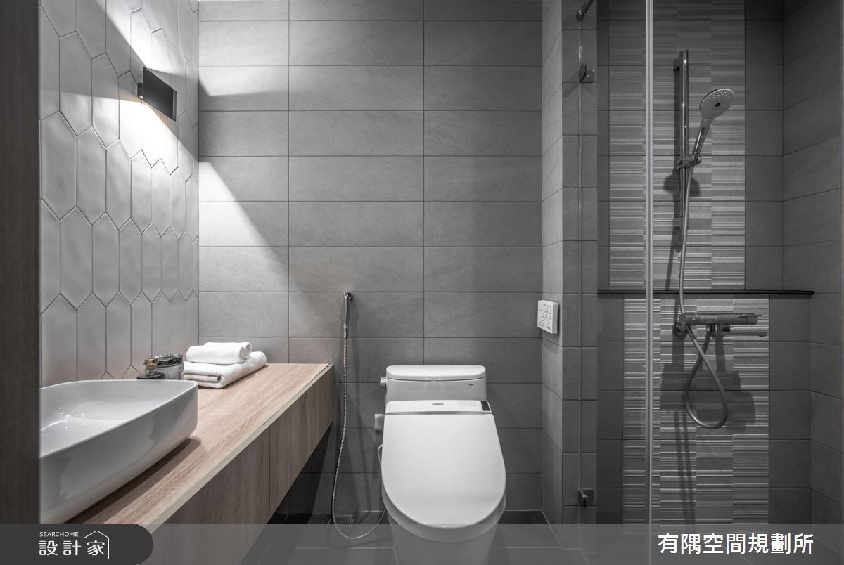 45坪老屋(31~40年)＿混搭風浴室案例圖片＿有隅空間規劃所＿有隅_32.光 和之58