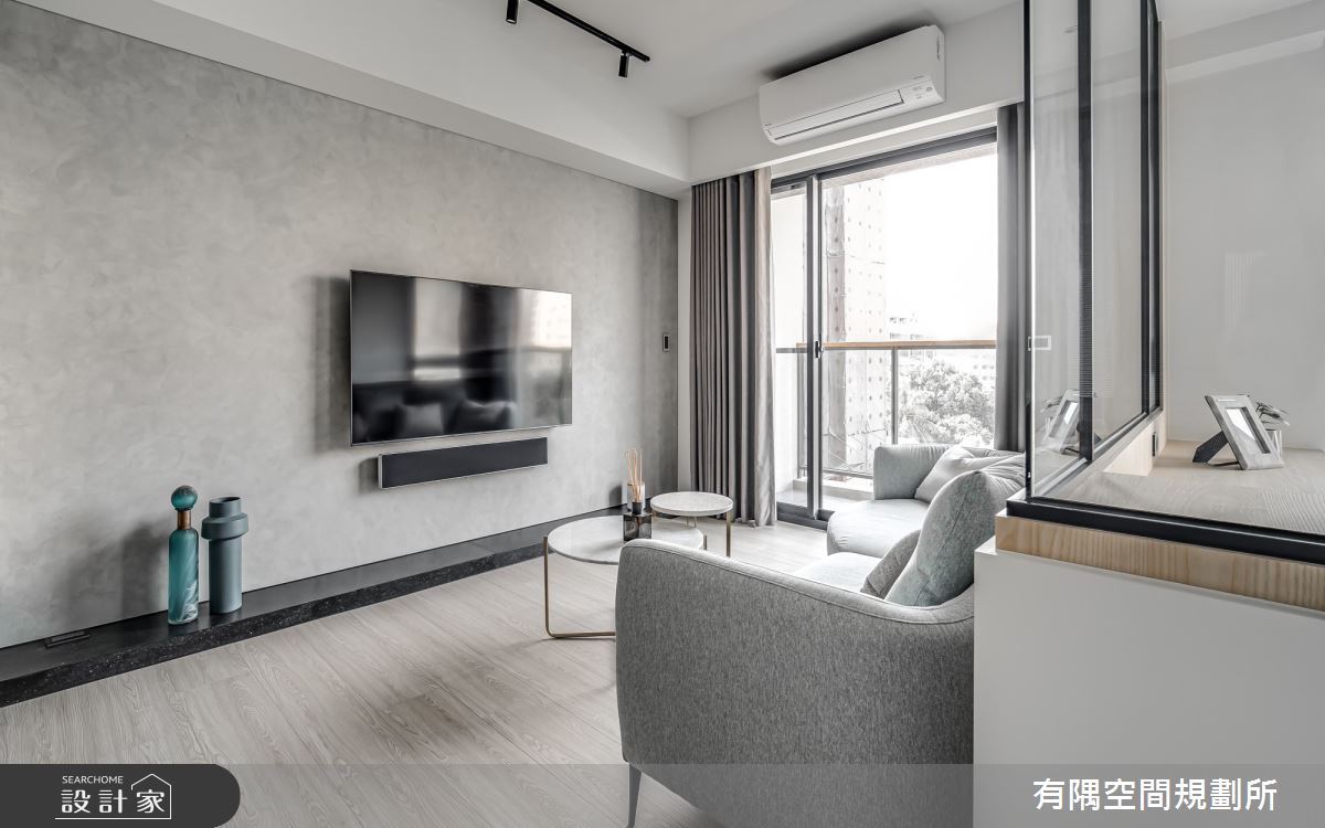 39坪預售屋＿北歐風客廳案例圖片＿有隅空間規劃所＿有隅_33.Hong Home之14