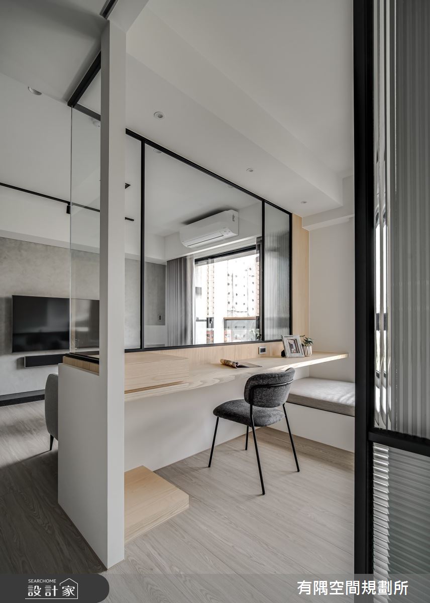 39坪預售屋＿北歐風書房案例圖片＿有隅空間規劃所＿有隅_33.Hong Home之18