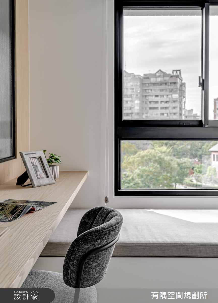 39坪預售屋＿北歐風書房臥榻案例圖片＿有隅空間規劃所＿有隅_33.Hong Home之19