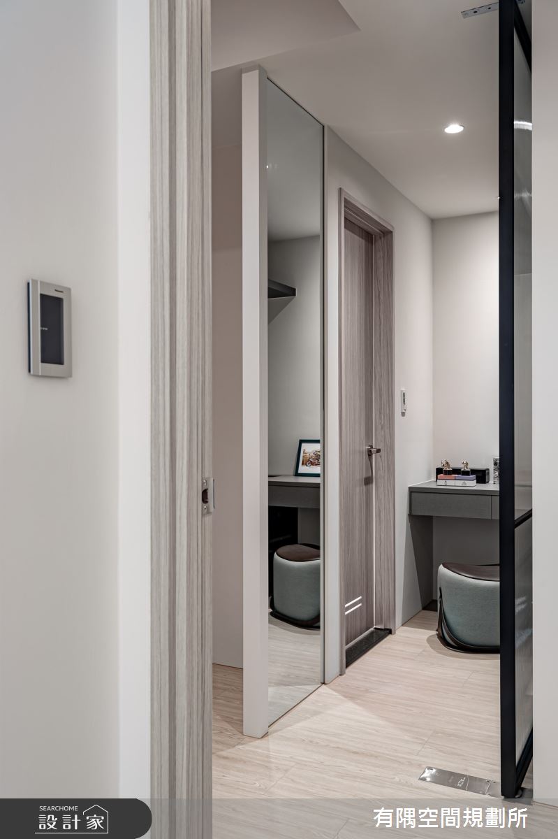 39坪預售屋＿北歐風更衣間案例圖片＿有隅空間規劃所＿有隅_33.Hong Home之34