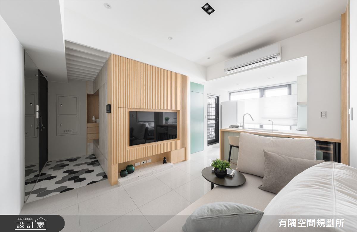 29坪預售屋＿混搭風玄關客廳餐廳廚房吧檯中島案例圖片＿有隅空間規劃所＿有隅_34.SP Family之11