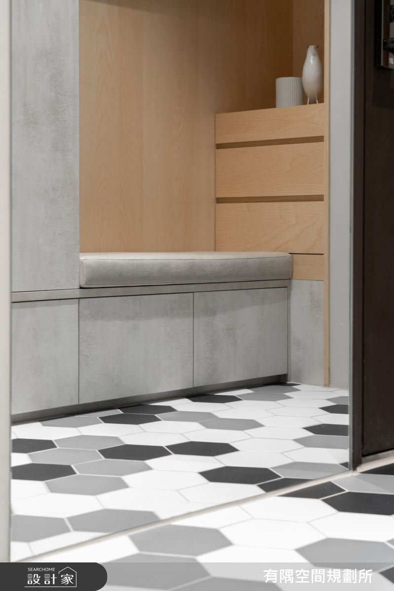 29坪預售屋＿混搭風玄關案例圖片＿有隅空間規劃所＿有隅_34.SP Family之3