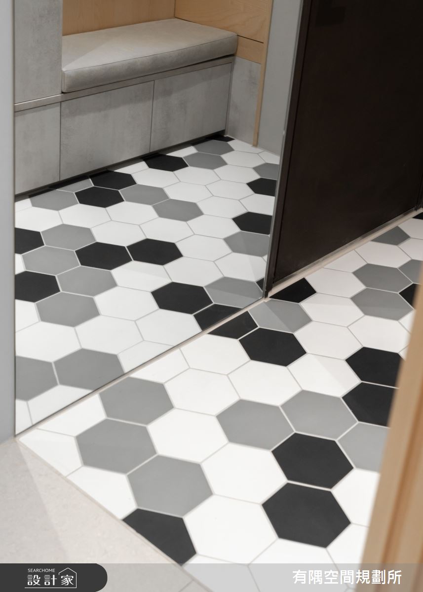 29坪預售屋＿混搭風玄關案例圖片＿有隅空間規劃所＿有隅_34.SP Family之4