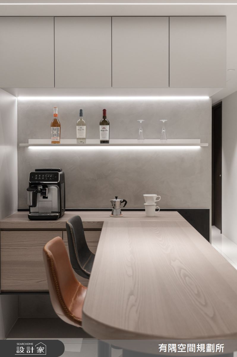 39坪新成屋(5年以下)＿現代風餐廳吧檯案例圖片＿有隅空間規劃所＿有隅_35.Fun宅之10