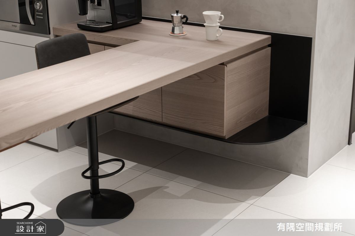 39坪新成屋(5年以下)＿現代風餐廳吧檯案例圖片＿有隅空間規劃所＿有隅_35.Fun宅之12