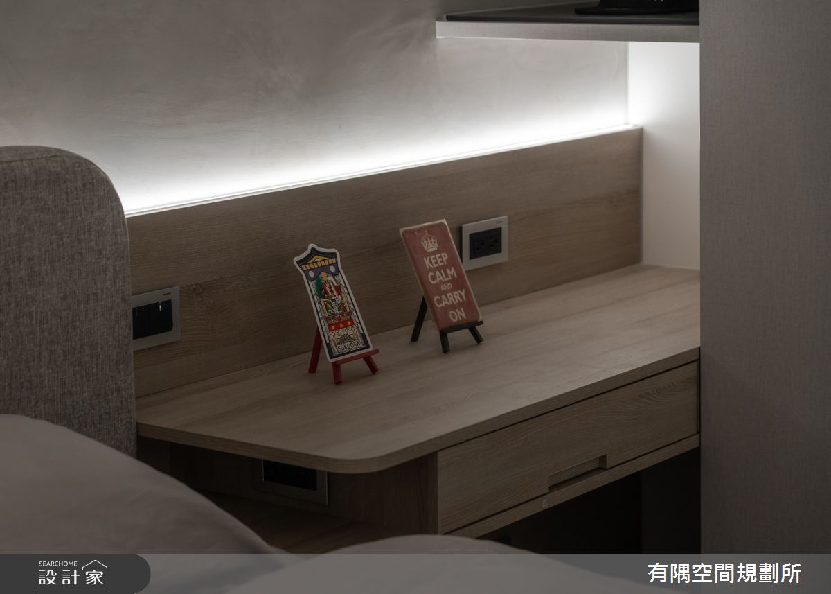 39坪新成屋(5年以下)＿現代風臥室案例圖片＿有隅空間規劃所＿有隅_35.Fun宅之25