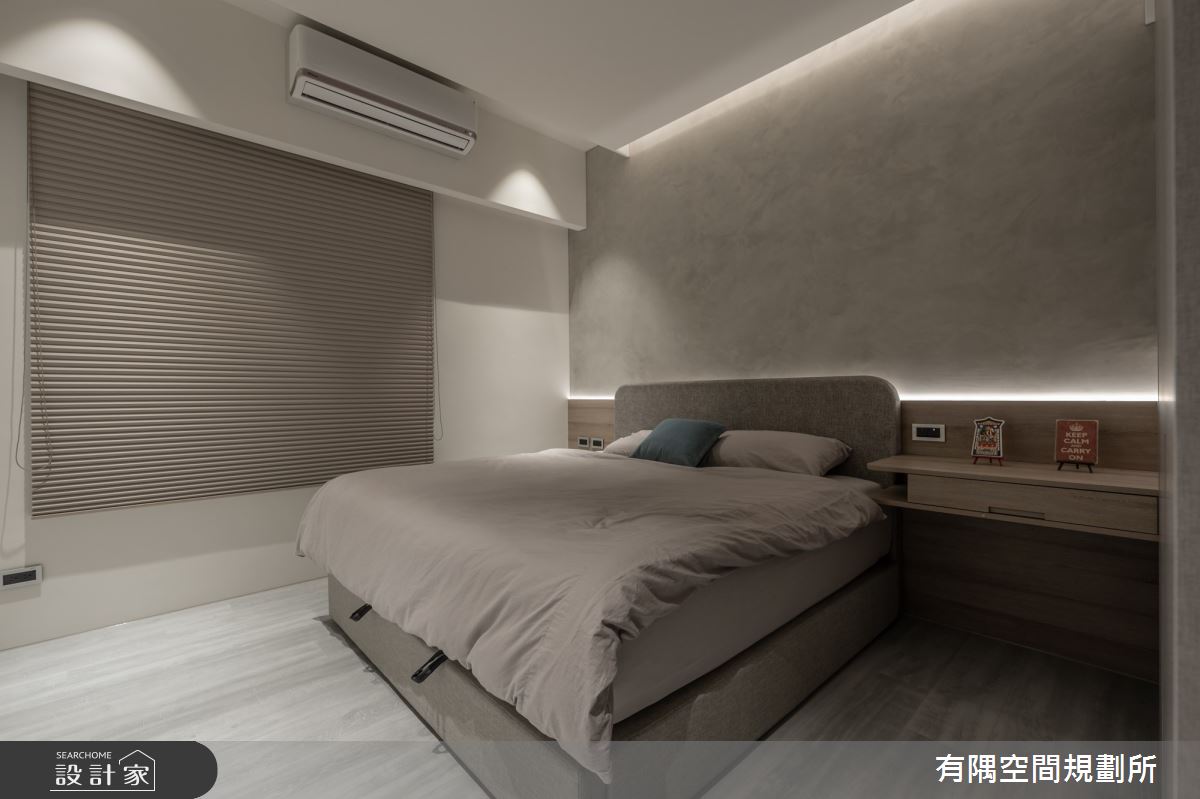 39坪新成屋(5年以下)＿現代風臥室案例圖片＿有隅空間規劃所＿有隅_35.Fun宅之24