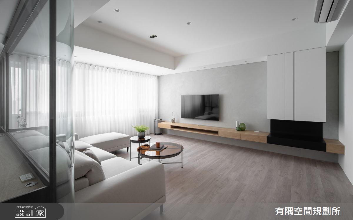 60坪老屋(16~30年)＿現代美式風客廳案例圖片＿有隅空間規劃所＿有隅_36.Andy's home之5