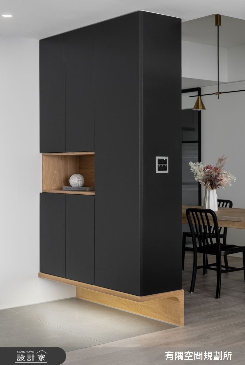 60坪老屋(16~30年)＿現代美式風玄關案例圖片＿有隅空間規劃所＿有隅_36.Andy's home之3