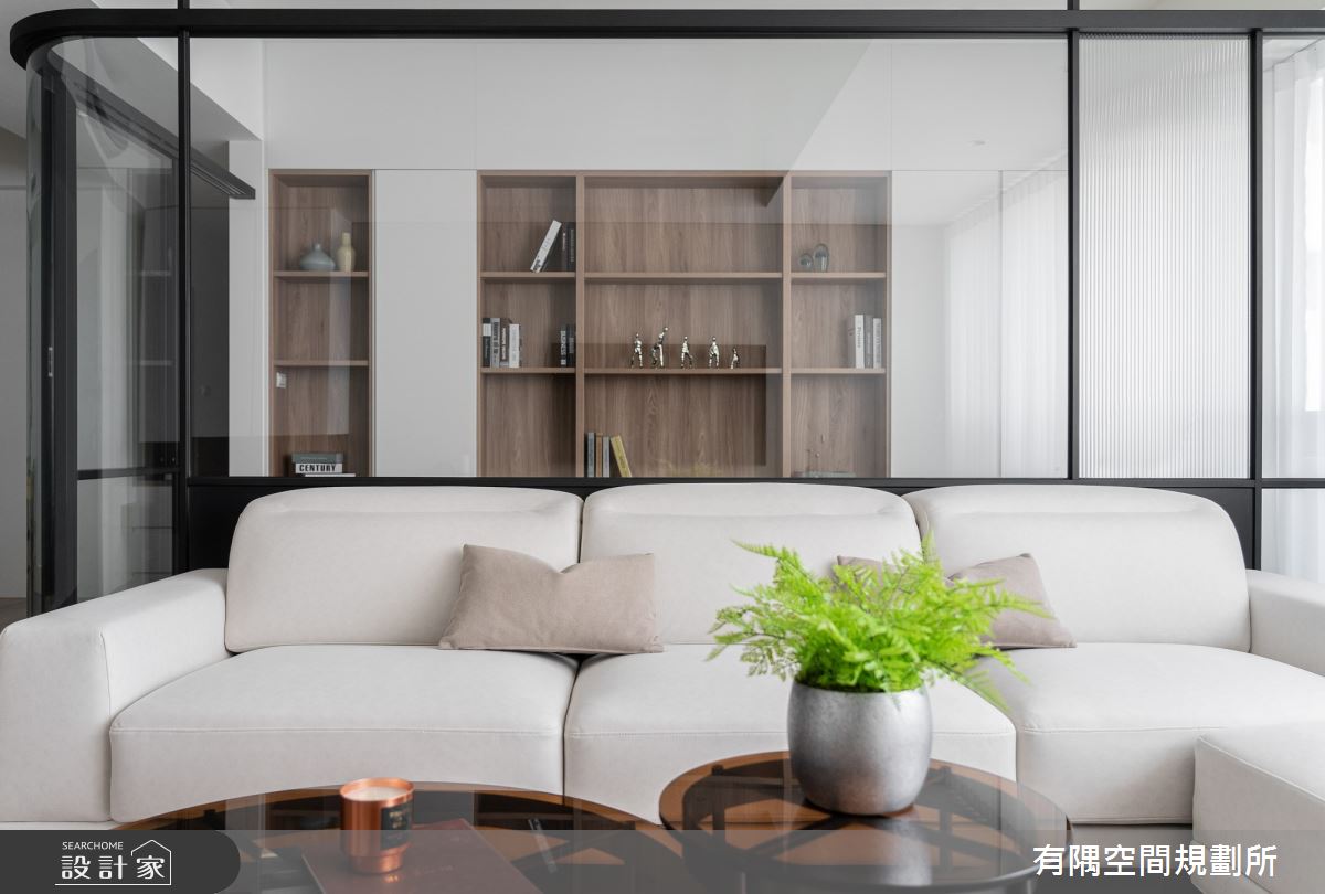 60坪老屋(16~30年)＿現代美式風客廳案例圖片＿有隅空間規劃所＿有隅_36.Andy's home之8