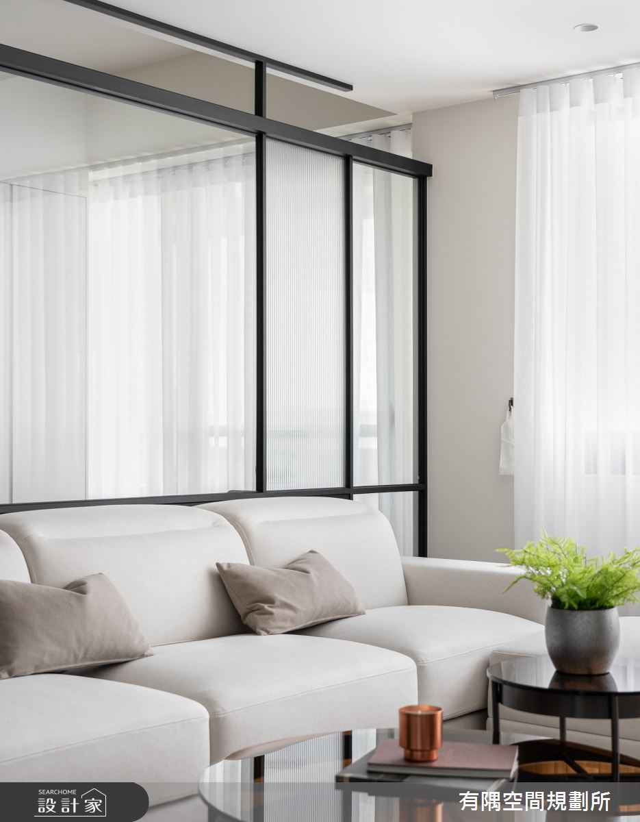 60坪老屋(16~30年)＿現代美式風客廳案例圖片＿有隅空間規劃所＿有隅_36.Andy's home之9