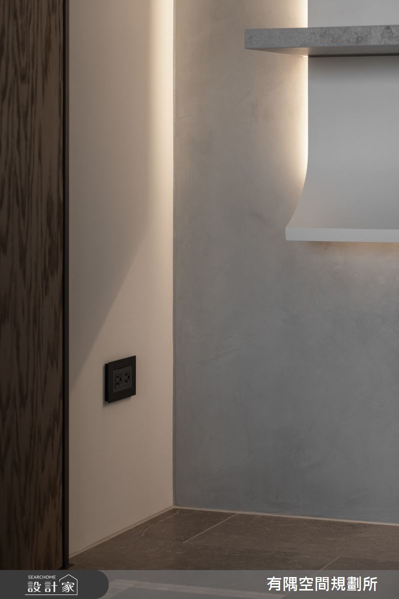 45坪新成屋(5年以下)＿北歐風玄關案例圖片＿有隅空間規劃所＿有隅_37.連屋之4