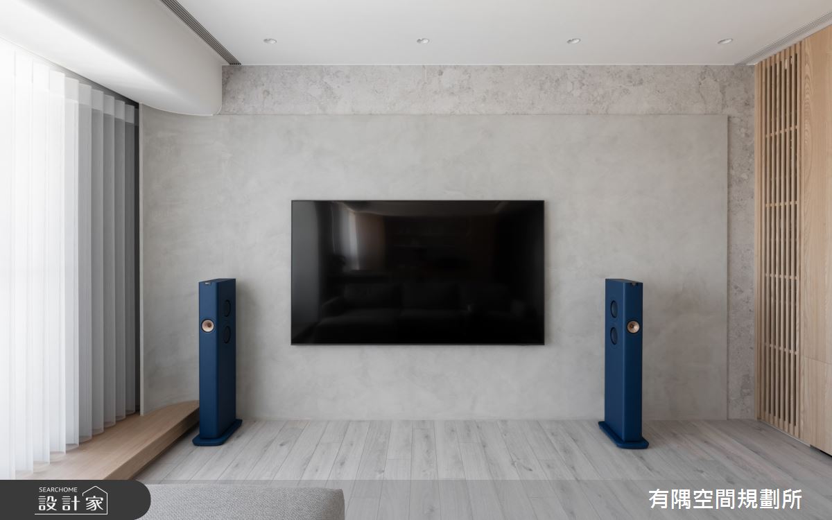 45坪新成屋(5年以下)＿北歐風客廳案例圖片＿有隅空間規劃所＿有隅_37.連屋之7