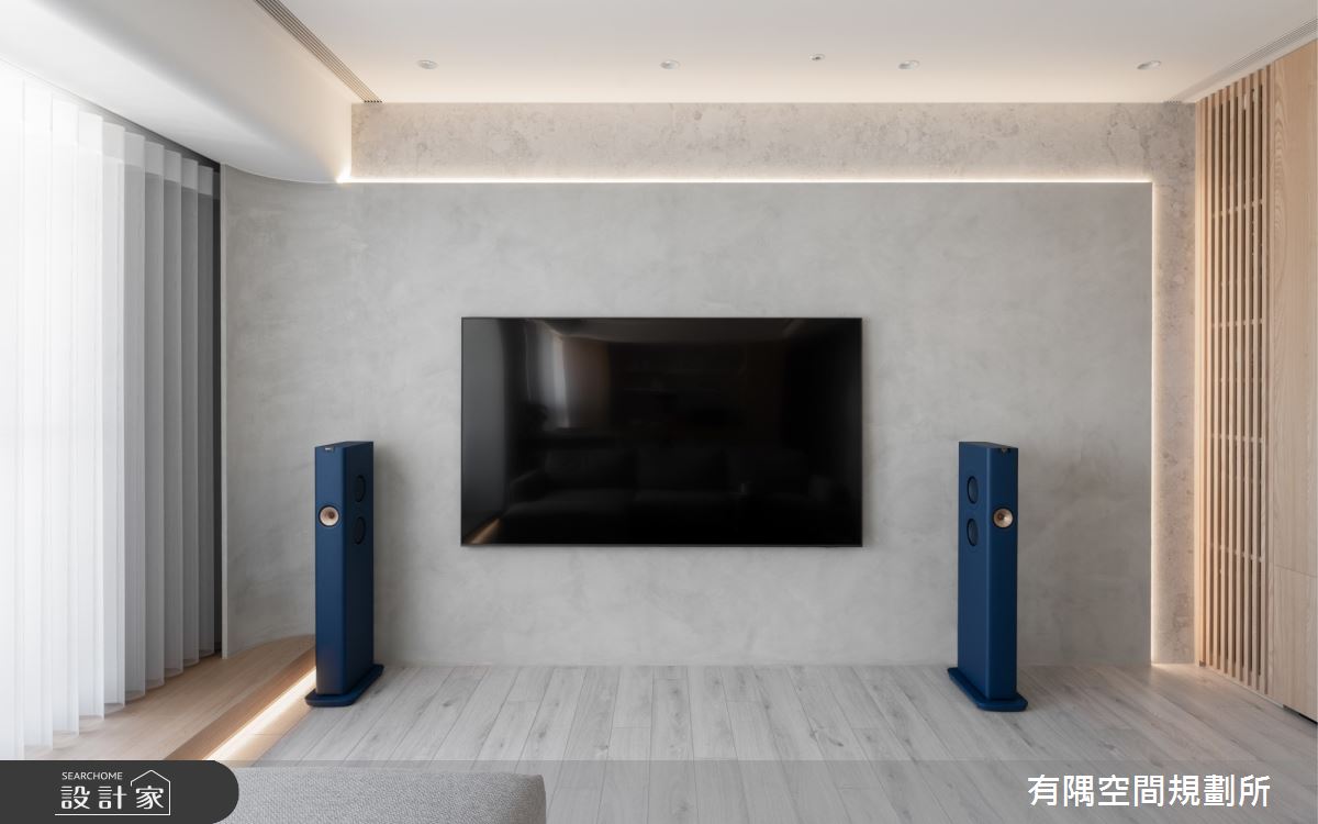 45坪新成屋(5年以下)＿北歐風客廳案例圖片＿有隅空間規劃所＿有隅_37.連屋之6