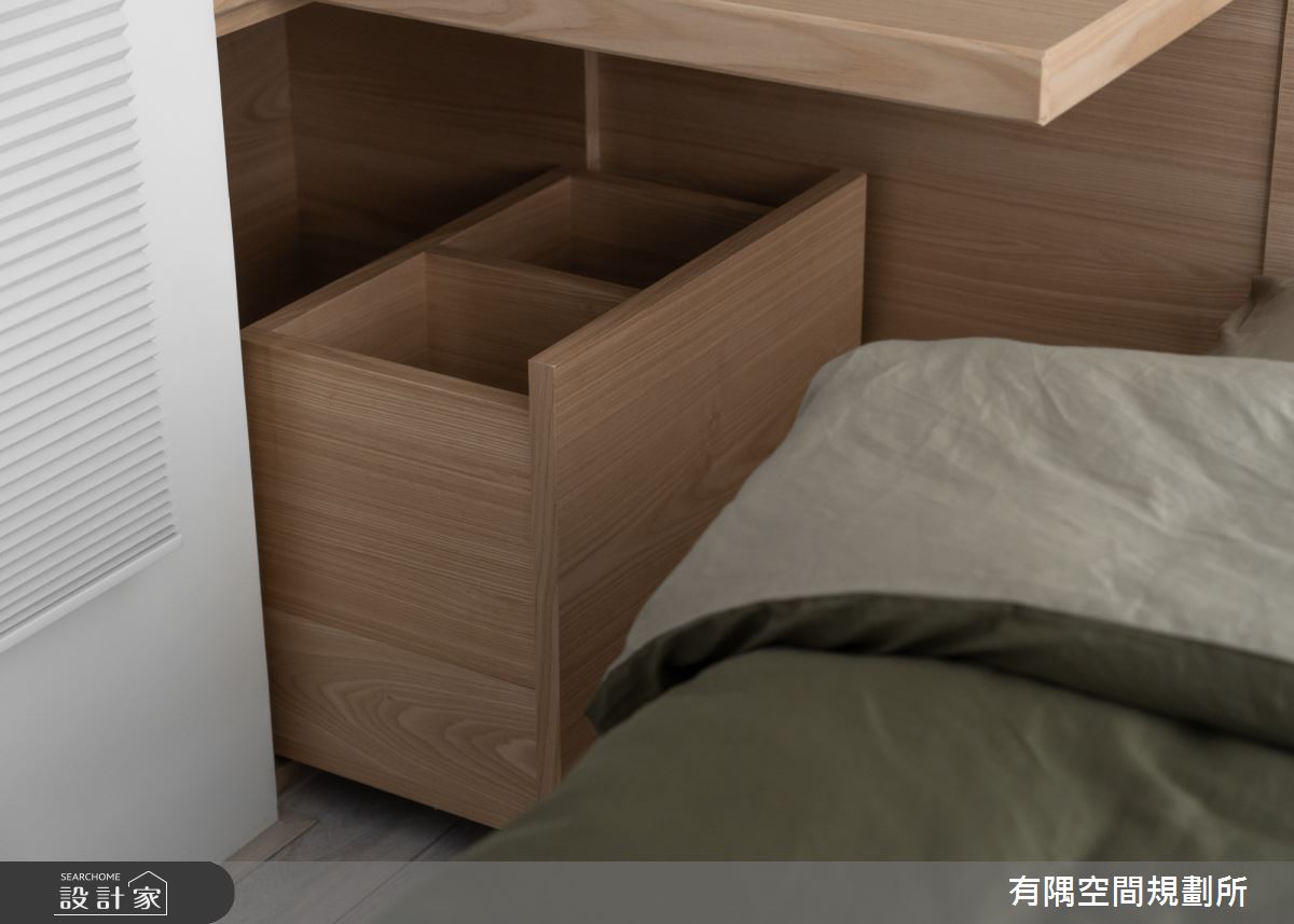 45坪新成屋(5年以下)＿北歐風臥室案例圖片＿有隅空間規劃所＿有隅_37.連屋之34