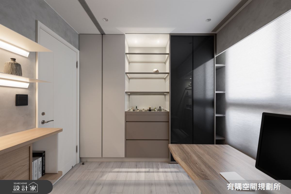 45坪新成屋(5年以下)＿北歐風書房案例圖片＿有隅空間規劃所＿有隅_37.連屋之38