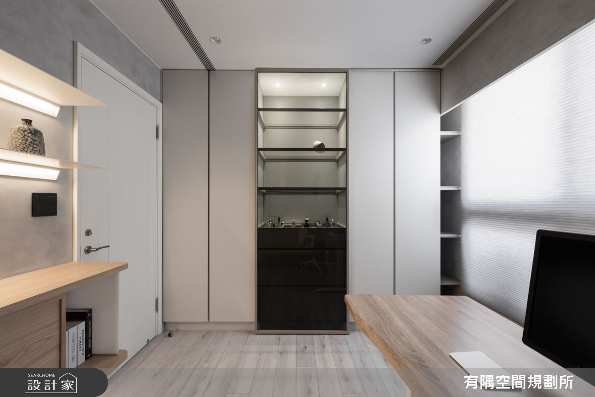 45坪新成屋(5年以下)＿北歐風書房案例圖片＿有隅空間規劃所＿有隅_37.連屋之39