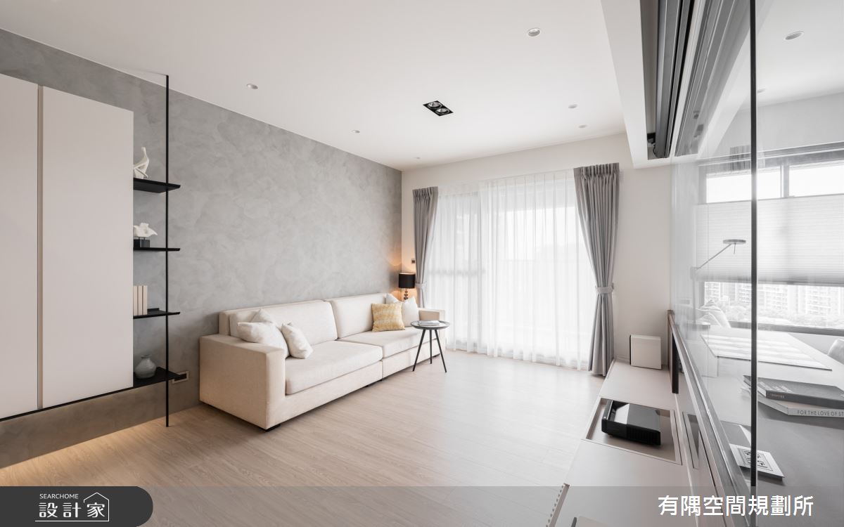 29坪預售屋＿現代風客廳案例圖片＿有隅空間規劃所＿有隅_38.Mr. Liu Home之14