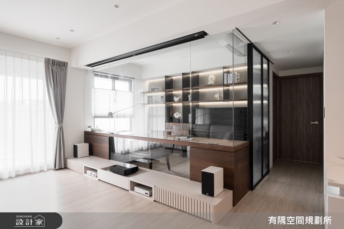 29坪預售屋＿現代風客廳書房案例圖片＿有隅空間規劃所＿有隅_38.Mr. Liu Home之8