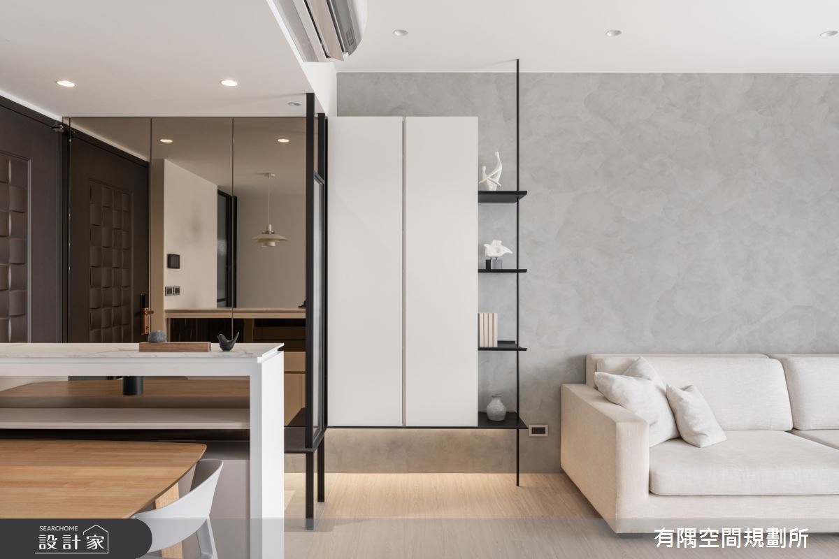 29坪預售屋＿現代風玄關客廳餐廳吧檯案例圖片＿有隅空間規劃所＿有隅_38.Mr. Liu Home之10