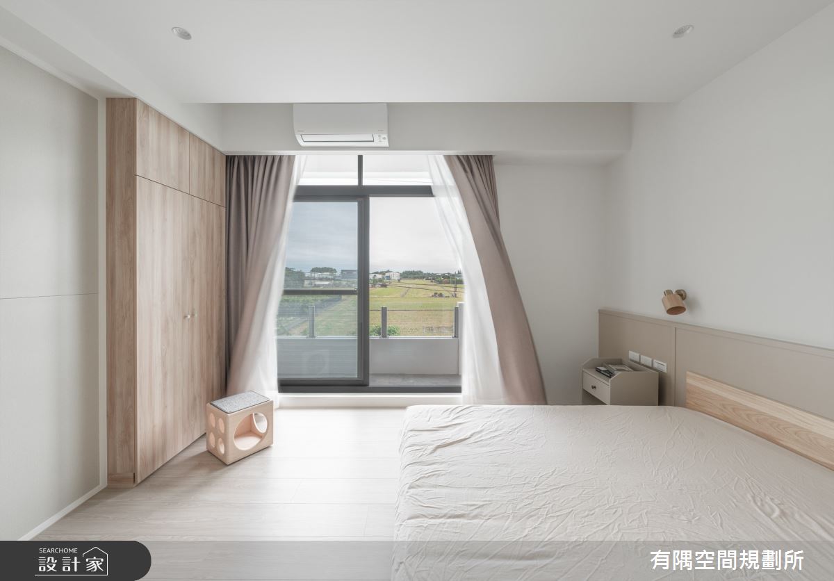 54坪老屋(31~40年)＿日式無印風臥室案例圖片＿有隅空間規劃所＿有隅_40.Knock² 貓宅之29