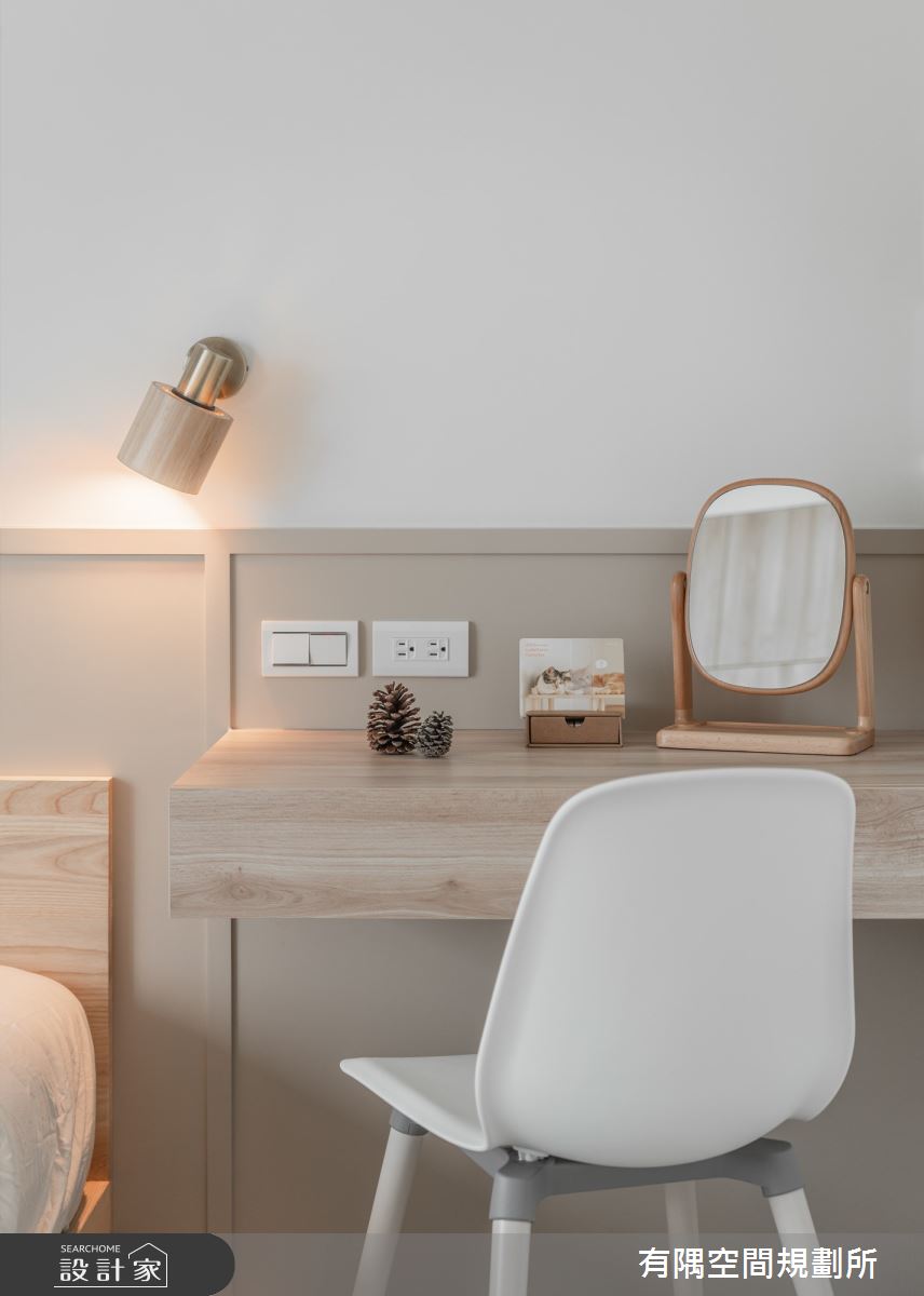 54坪老屋(31~40年)＿日式無印風臥室案例圖片＿有隅空間規劃所＿有隅_40.Knock² 貓宅之30