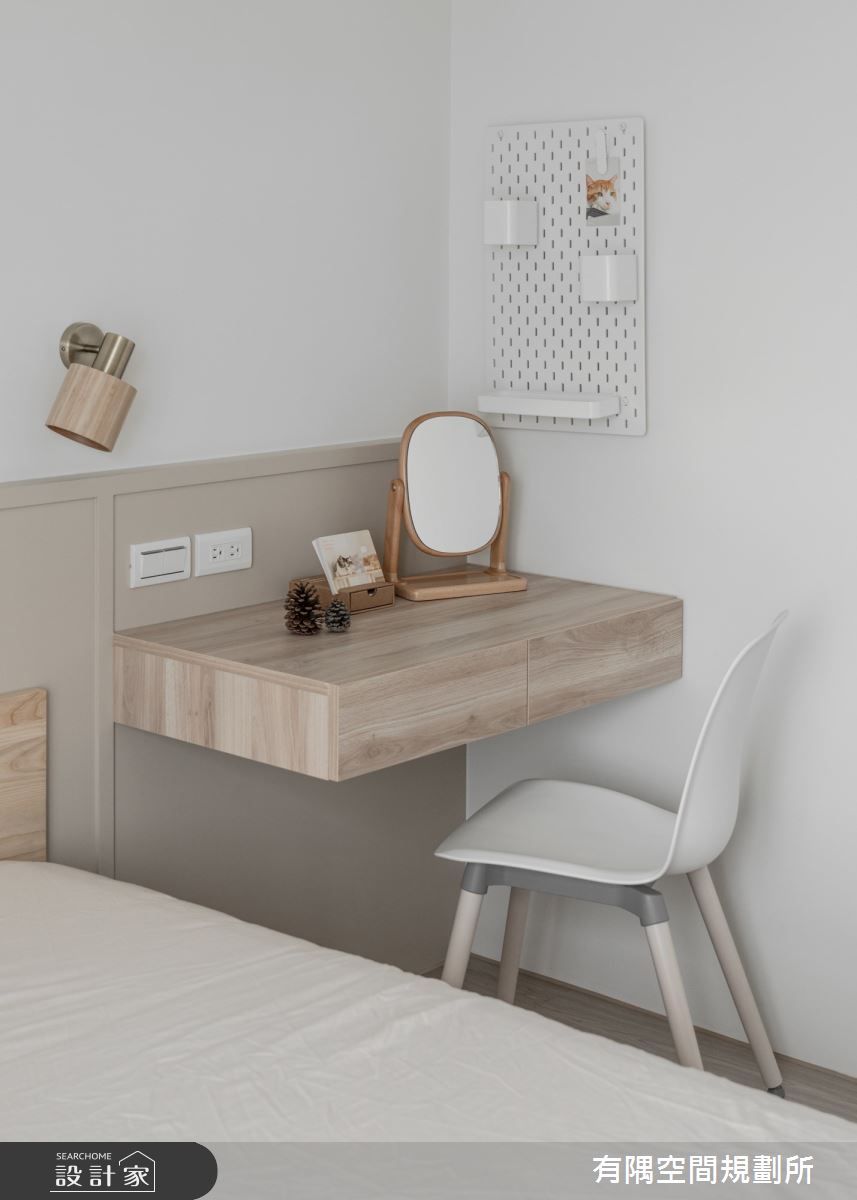 54坪老屋(31~40年)＿日式無印風臥室案例圖片＿有隅空間規劃所＿有隅_40.Knock² 貓宅之31