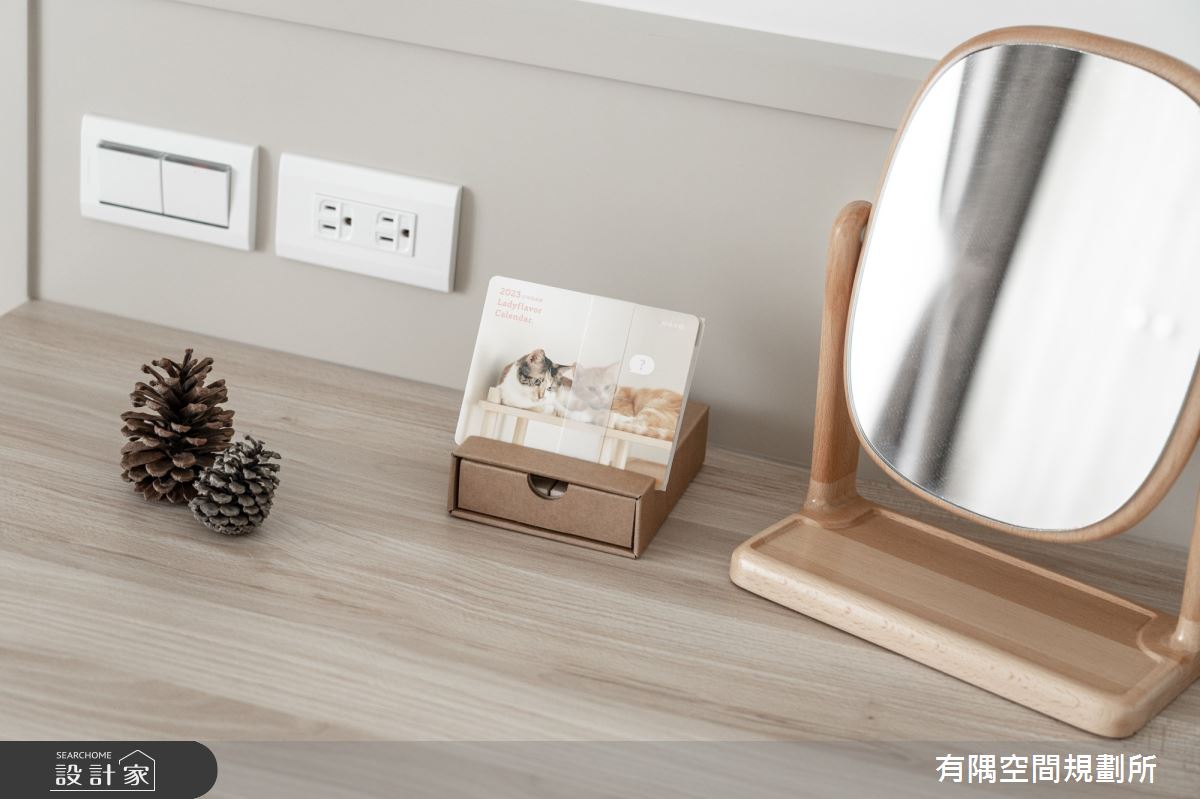54坪老屋(31~40年)＿日式無印風臥室案例圖片＿有隅空間規劃所＿有隅_40.Knock² 貓宅之32