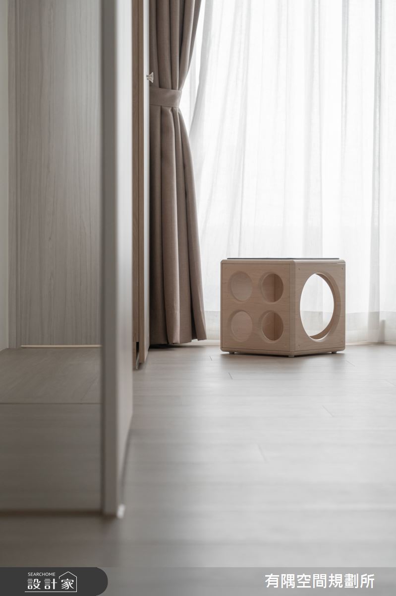 54坪老屋(31~40年)＿日式無印風臥室案例圖片＿有隅空間規劃所＿有隅_40.Knock² 貓宅之34