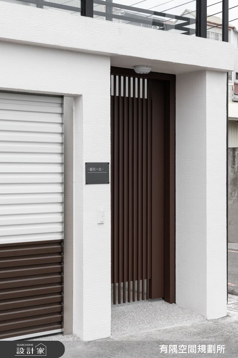 54坪老屋(31~40年)＿日式無印風玄關案例圖片＿有隅空間規劃所＿有隅_40.Knock² 貓宅之43