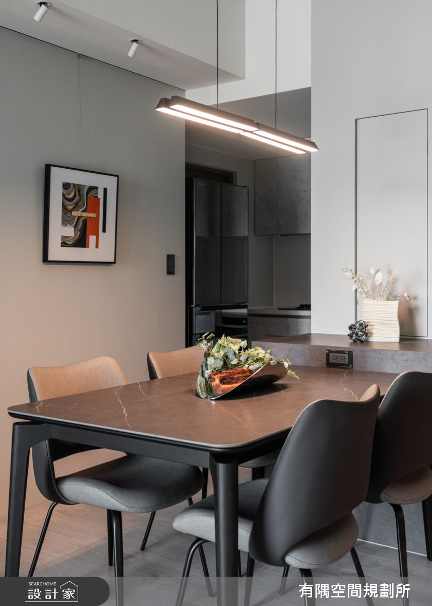 38坪新成屋(5年以下)＿現代風餐廳案例圖片＿有隅空間規劃所＿有隅_41.CH Home之4