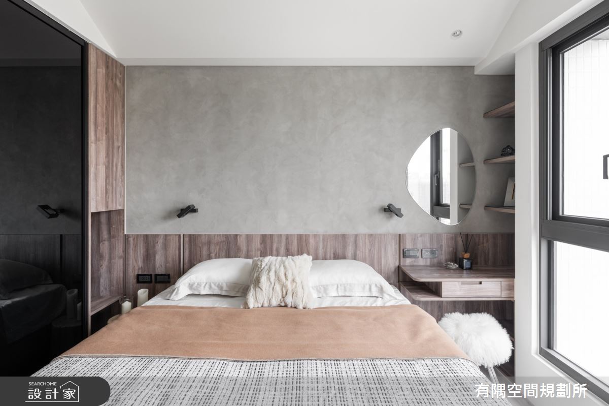 38坪新成屋(5年以下)＿現代風臥室案例圖片＿有隅空間規劃所＿有隅_41.CH Home之22