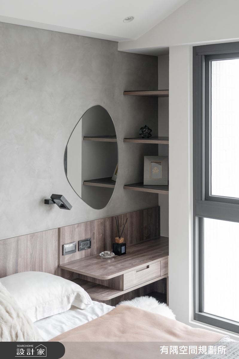 38坪新成屋(5年以下)＿現代風臥室案例圖片＿有隅空間規劃所＿有隅_41.CH Home之24