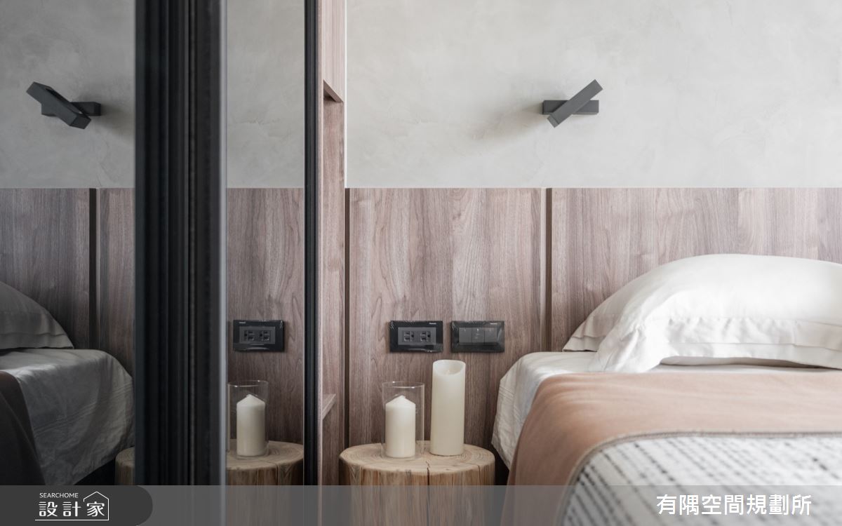 38坪新成屋(5年以下)＿現代風臥室案例圖片＿有隅空間規劃所＿有隅_41.CH Home之26