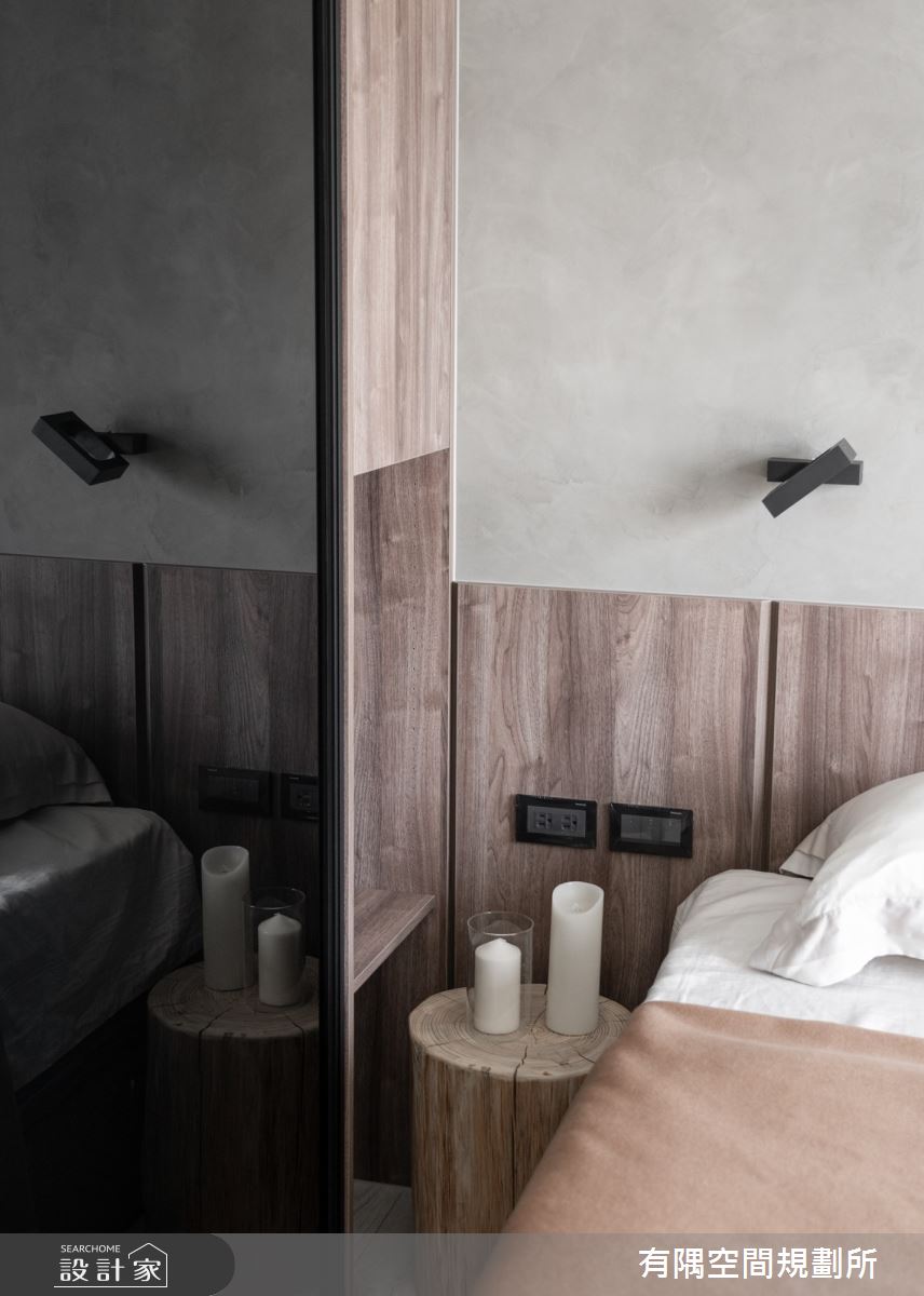 38坪新成屋(5年以下)＿現代風臥室案例圖片＿有隅空間規劃所＿有隅_41.CH Home之27