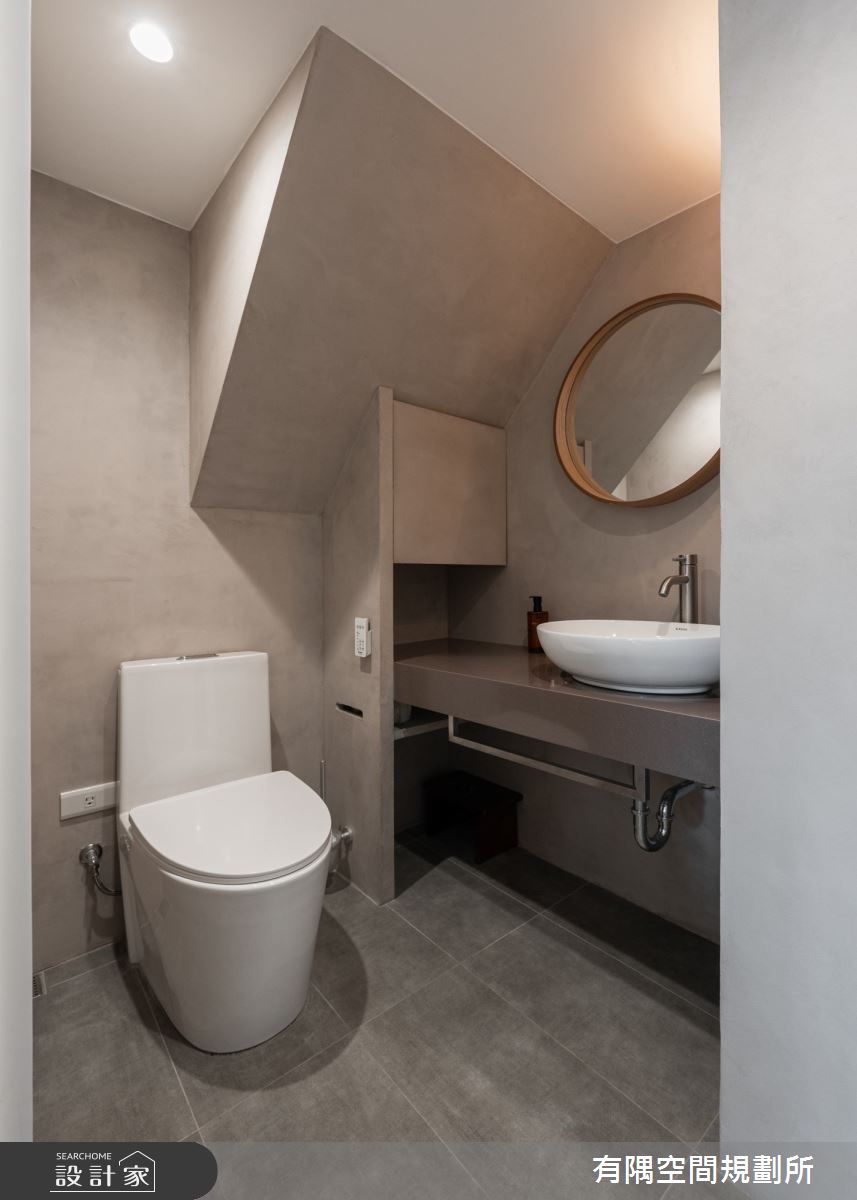 46坪老屋(16~30年)＿現代簡約風浴室案例圖片＿有隅空間規劃所＿有隅_42.Jyue's duplex之13
