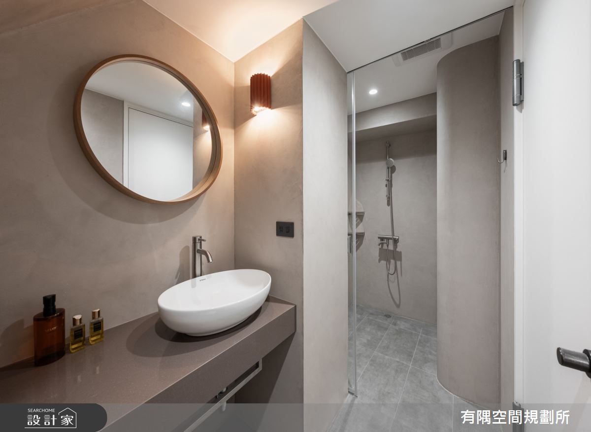 46坪老屋(16~30年)＿現代簡約風浴室案例圖片＿有隅空間規劃所＿有隅_42.Jyue's duplex之14