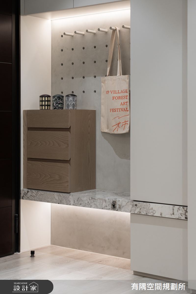 38坪新成屋(5年以下)＿現代北歐風玄關案例圖片＿有隅空間規劃所＿有隅_43.Relish之6
