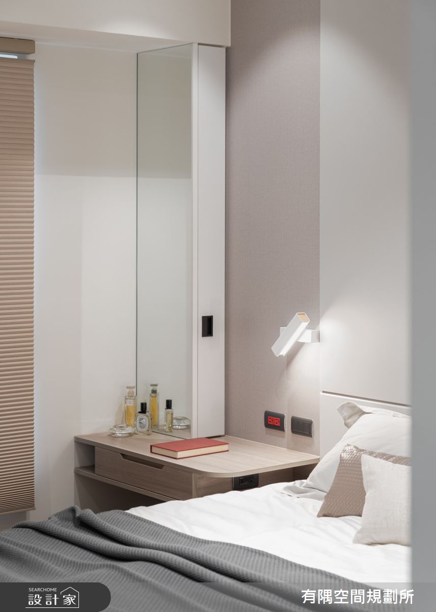 38坪新成屋(5年以下)＿現代北歐風臥室案例圖片＿有隅空間規劃所＿有隅_43.Relish之22