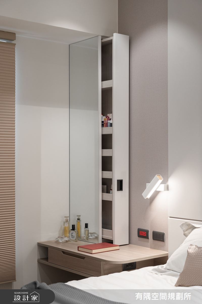 38坪新成屋(5年以下)＿現代北歐風臥室案例圖片＿有隅空間規劃所＿有隅_43.Relish之23