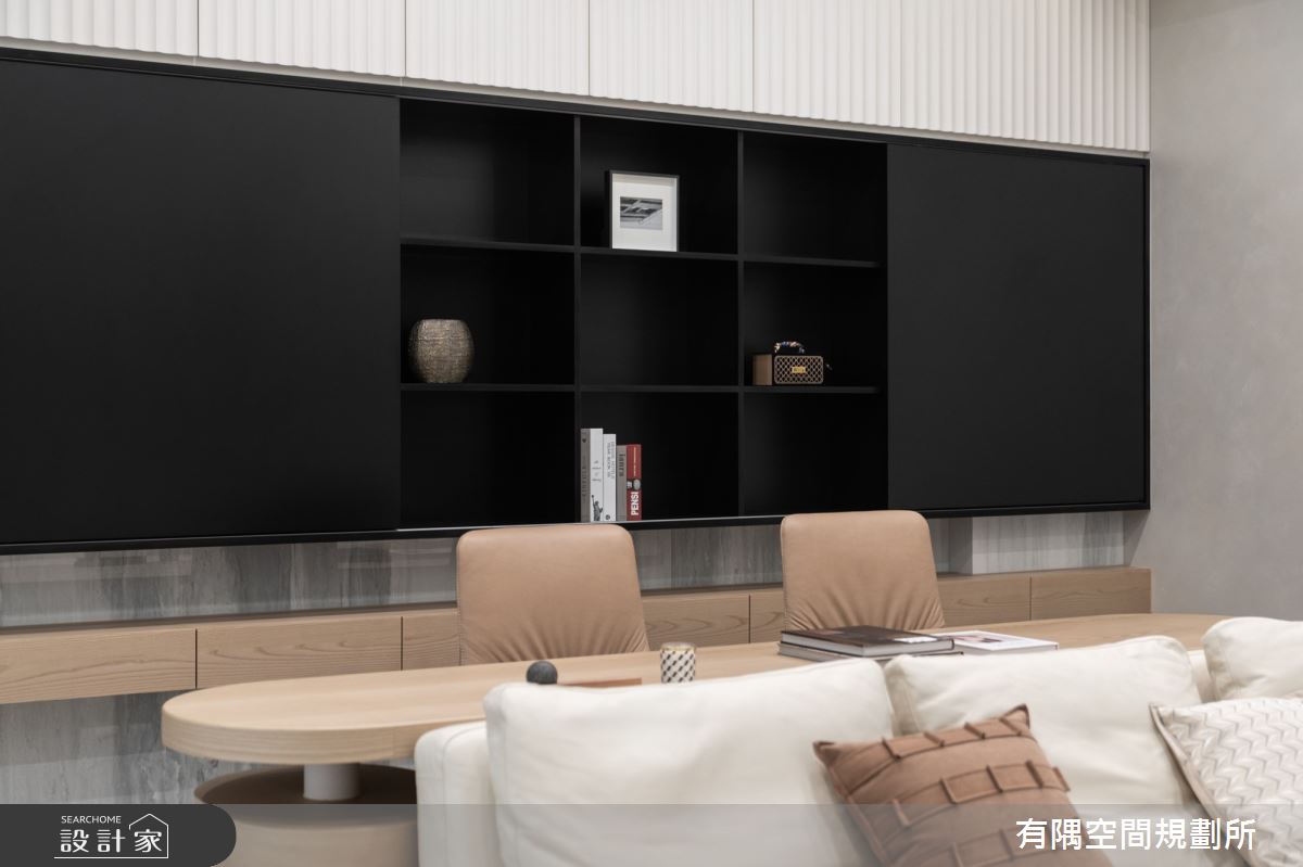 108坪新古屋(10年以下)＿現代風客廳書房案例圖片＿有隅空間規劃所＿有隅_46.Mooring之5