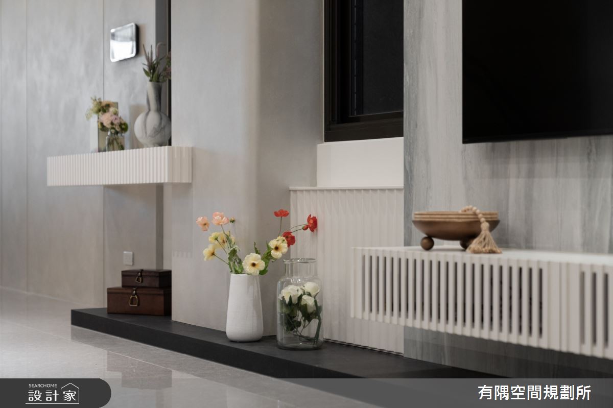 108坪新古屋(10年以下)＿現代風客廳案例圖片＿有隅空間規劃所＿有隅_46.Mooring之10
