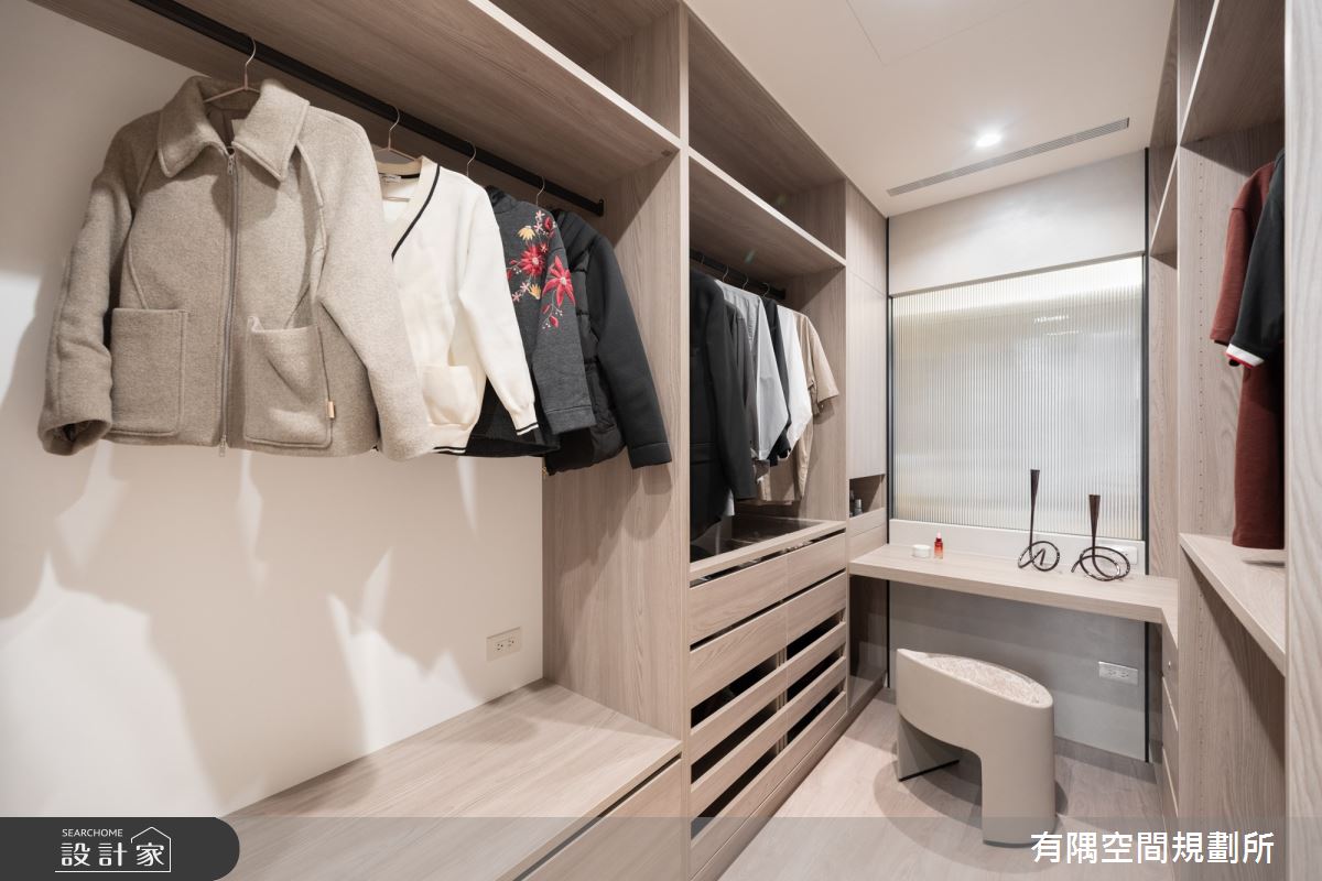 108坪新古屋(10年以下)＿現代風更衣間案例圖片＿有隅空間規劃所＿有隅_46.Mooring之38