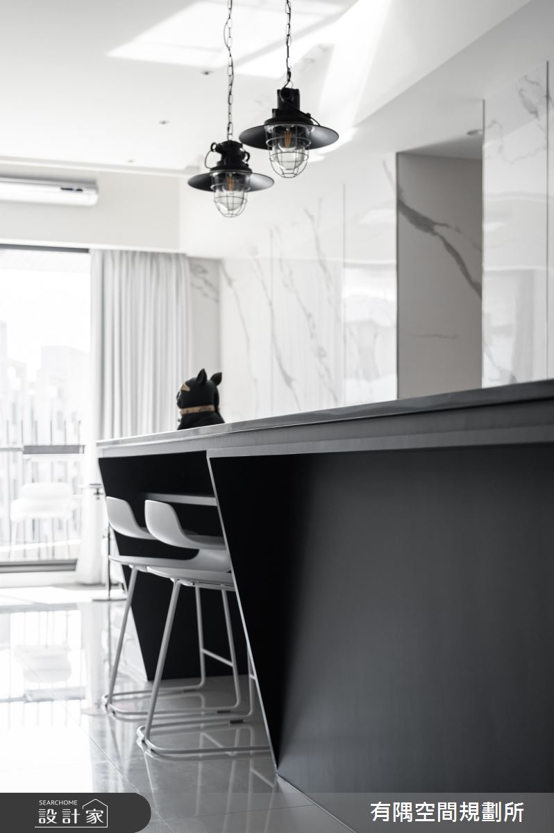 37坪預售屋＿現代風餐廳中島案例圖片＿有隅空間規劃所＿有隅_45.KAWA之5