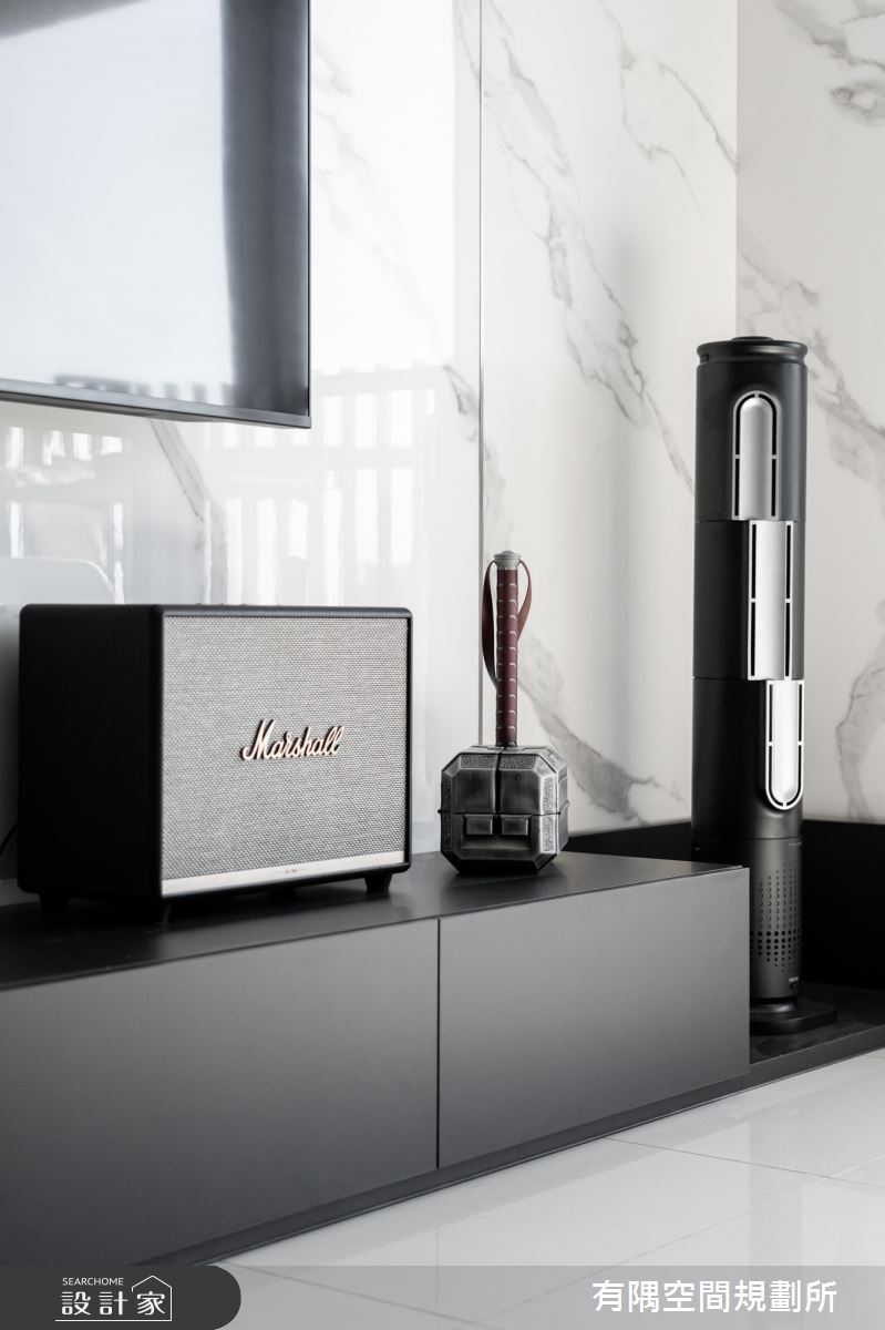 37坪預售屋＿現代風客廳案例圖片＿有隅空間規劃所＿有隅_45.KAWA之12