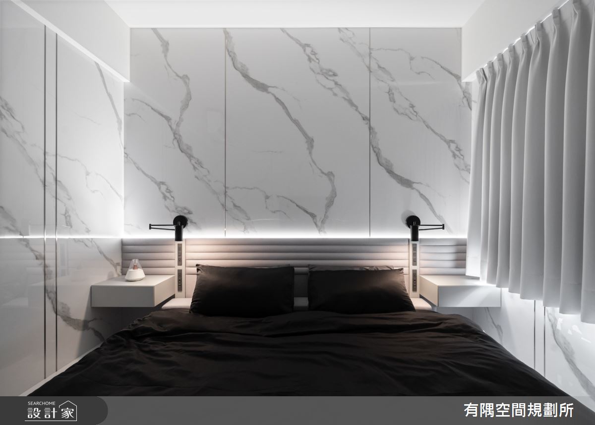37坪預售屋＿現代風臥室案例圖片＿有隅空間規劃所＿有隅_45.KAWA之15