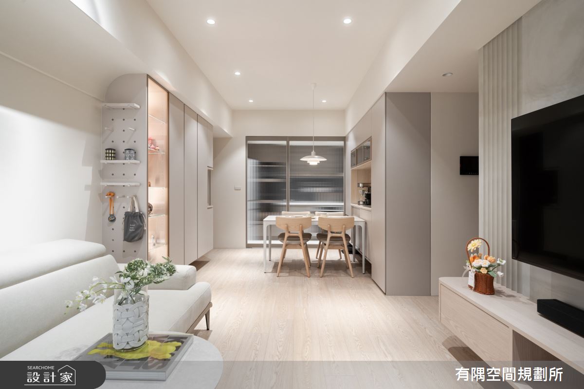 37坪新成屋(5年以下)＿現代風客廳餐廳案例圖片＿有隅空間規劃所＿有隅_47.夢藝之6