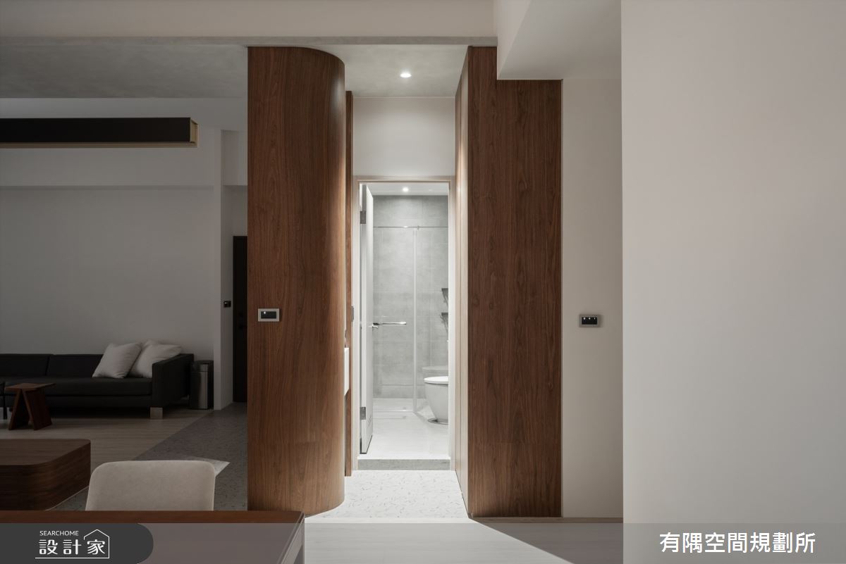 32坪老屋(16~30年)＿人文禪風客廳餐廳浴室案例圖片＿有隅空間規劃所＿有隅_48.Orchid之19