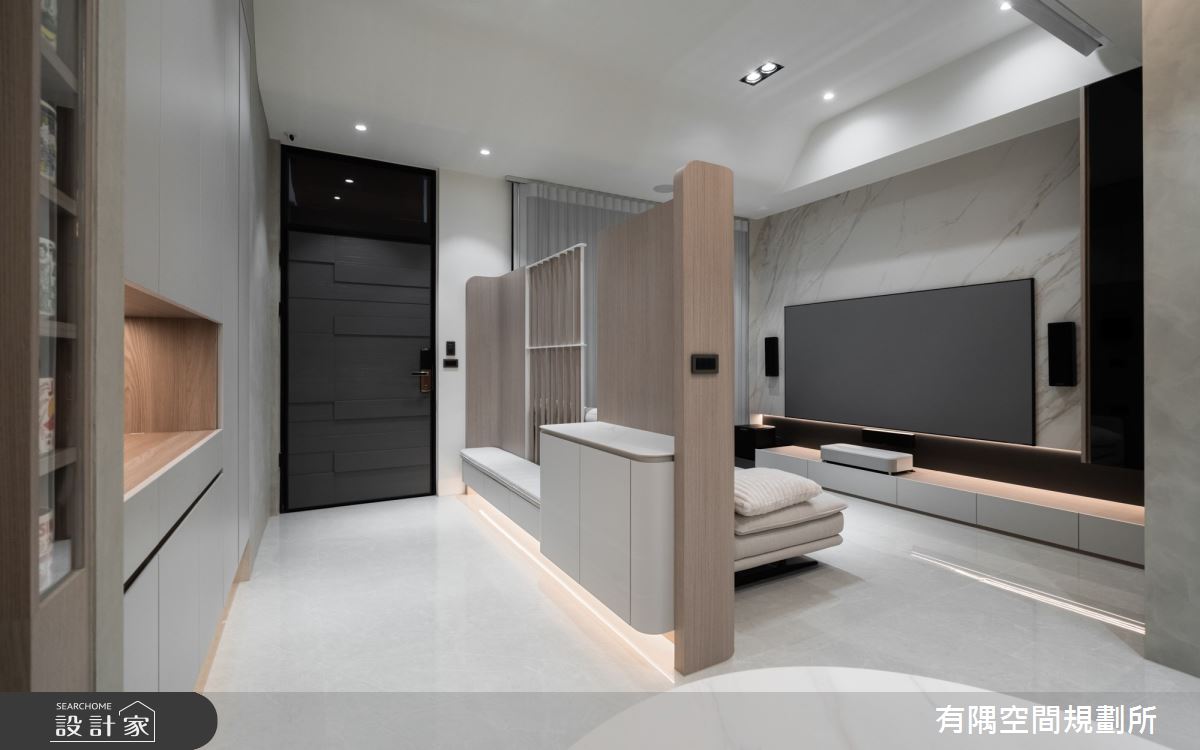 79坪預售屋＿現代風玄關客廳案例圖片＿有隅空間規劃所＿有隅_49.Gentle之6